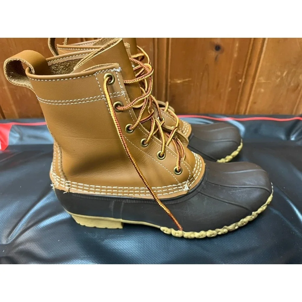 Vtg LL Bean Women's Maine Duck Boots Hunting Hiking Thinsulate Size 9B